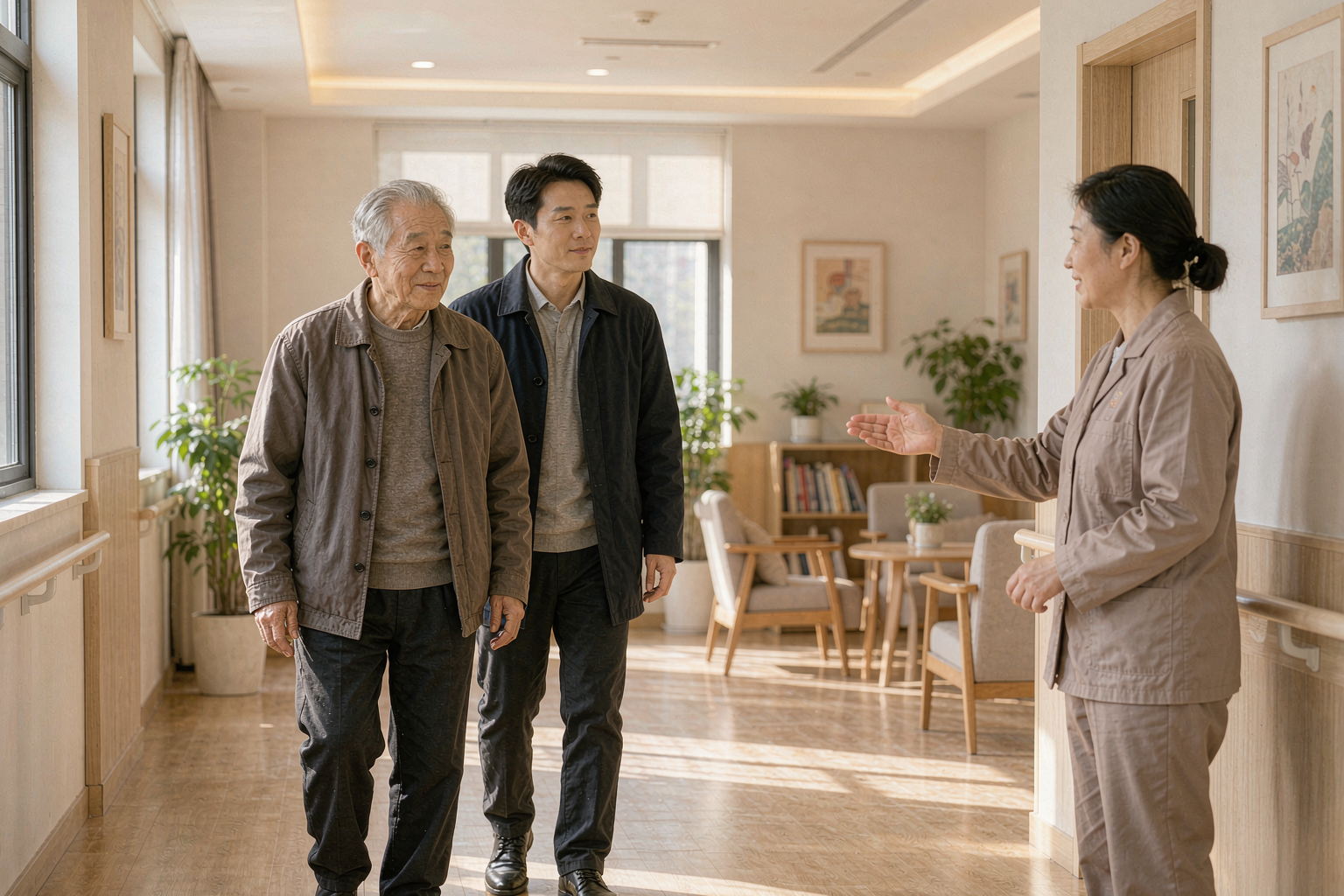 父母不愿意去养老院怎么办 怎么劝父母去养老院 养老院试住 老人日间照料中心 上门照护服务 什么情况必须送养老院 喘息服务 养老沟通话术